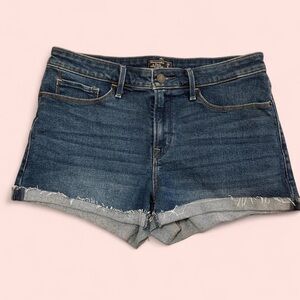 Abercrombie & Fitch Low Rise Denim Shorts